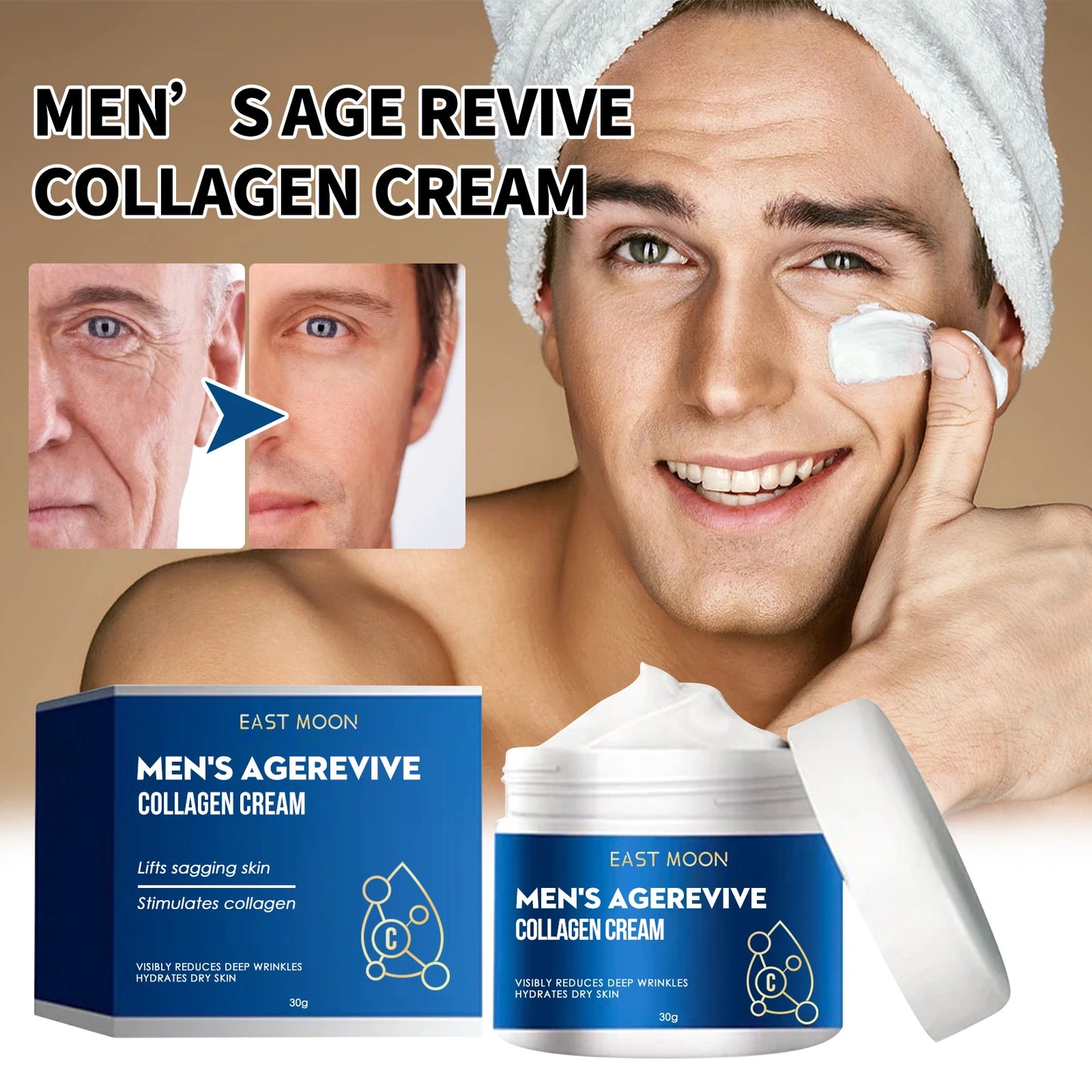 Men's Agerevive Collagen Cream