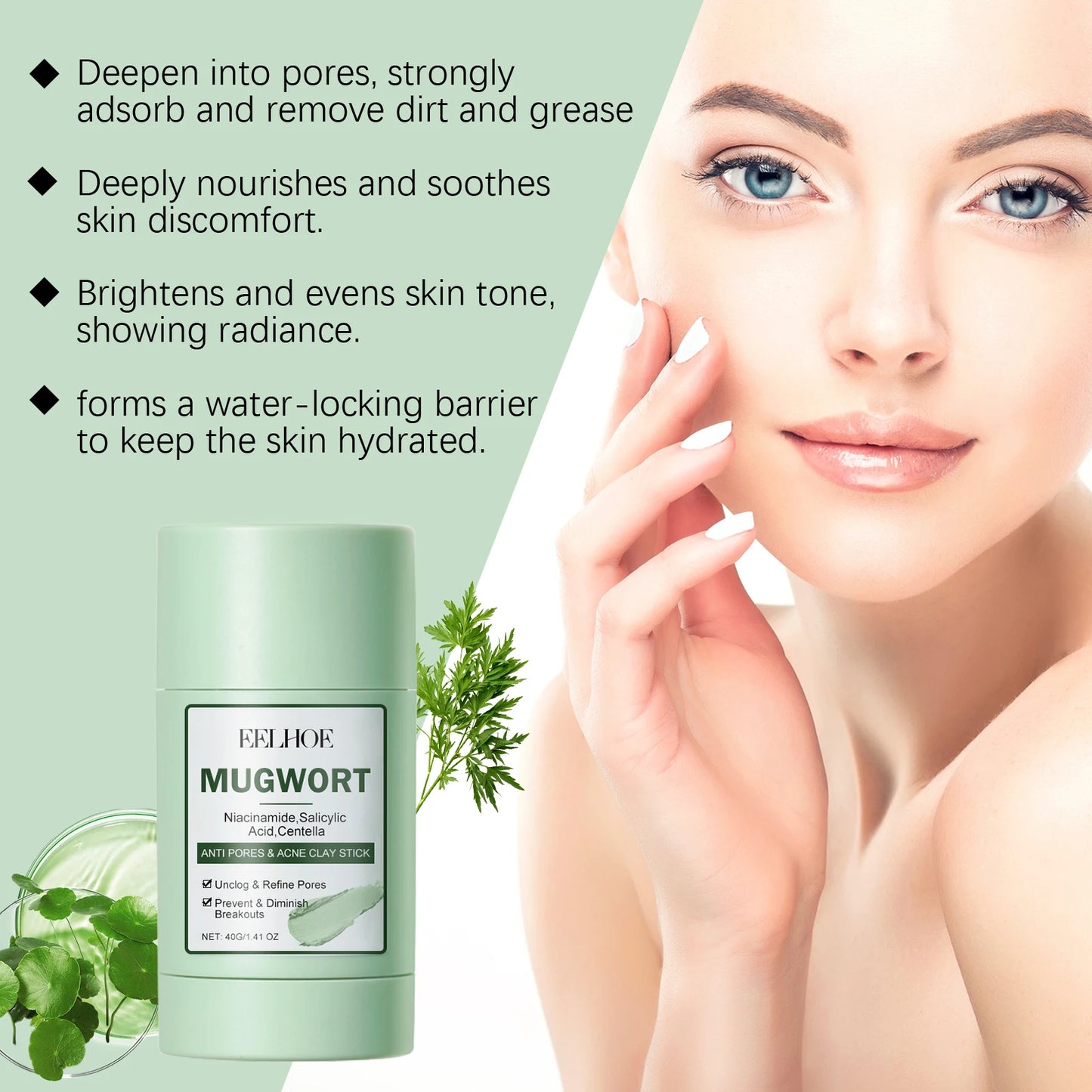 Clay Stick Mask