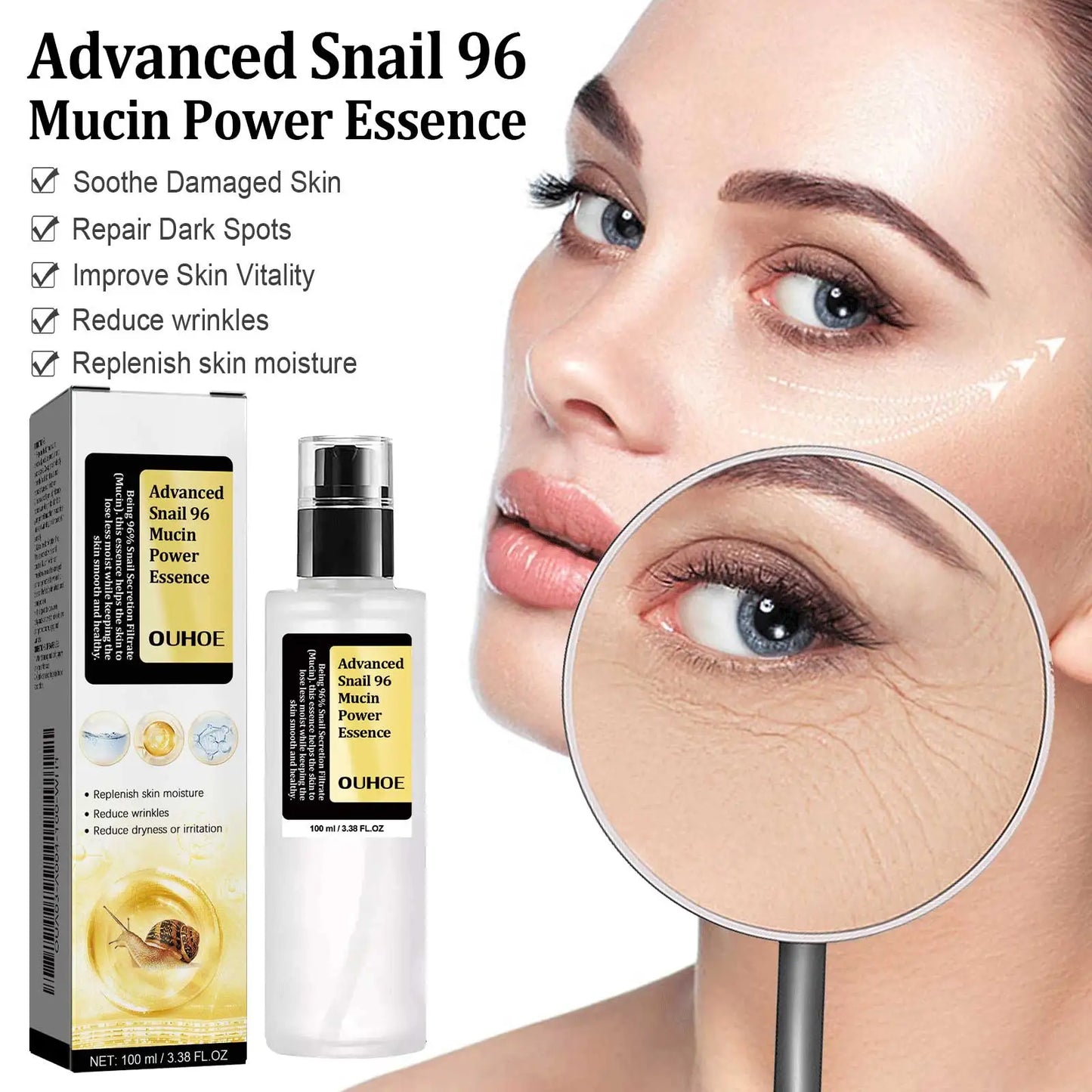 Snail Mucin Peptide Essence