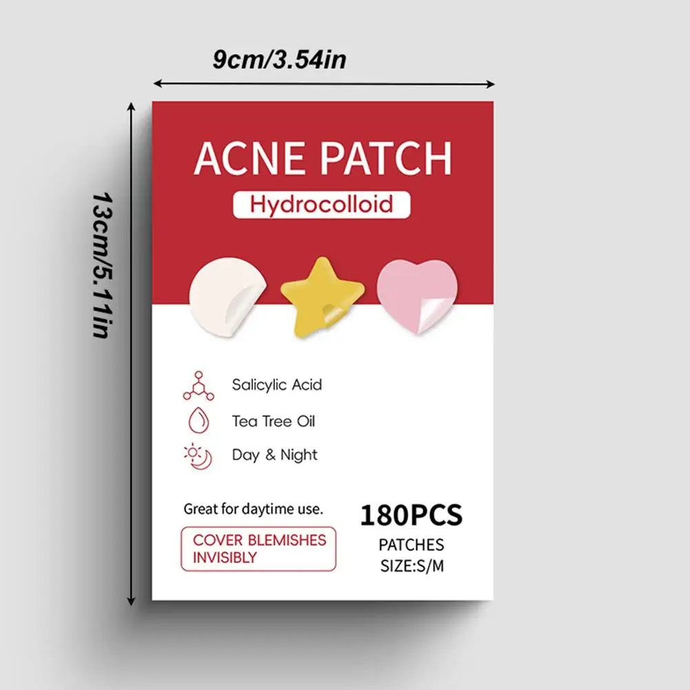 Colorful Invisible Pimple Removal Anti-Acne Hydrocolloid Patches