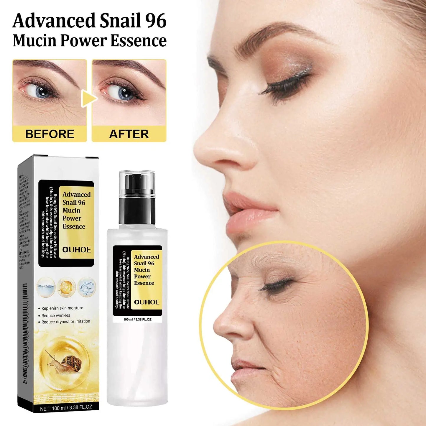 Snail Mucin Peptide Essence