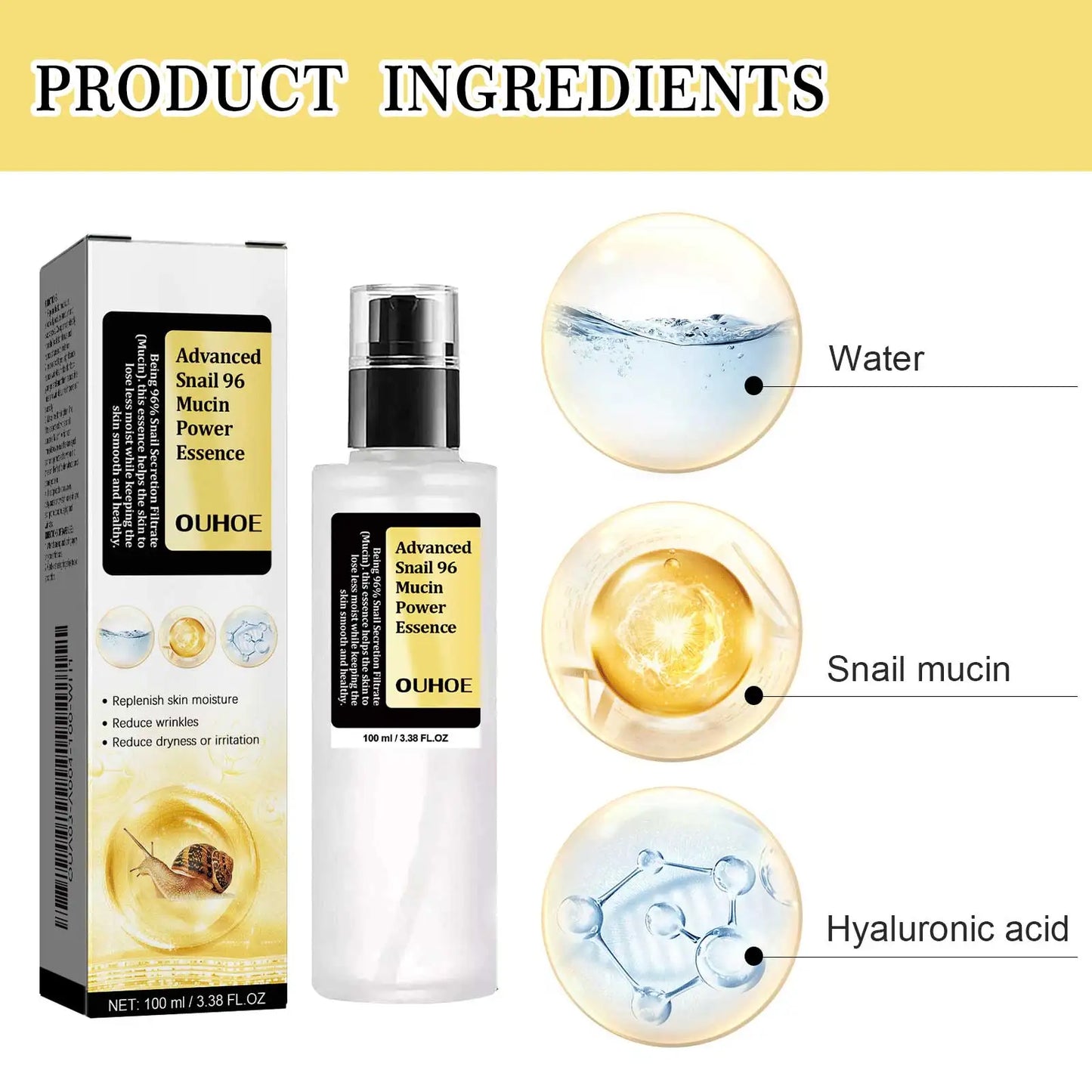 Snail Mucin Peptide Essence