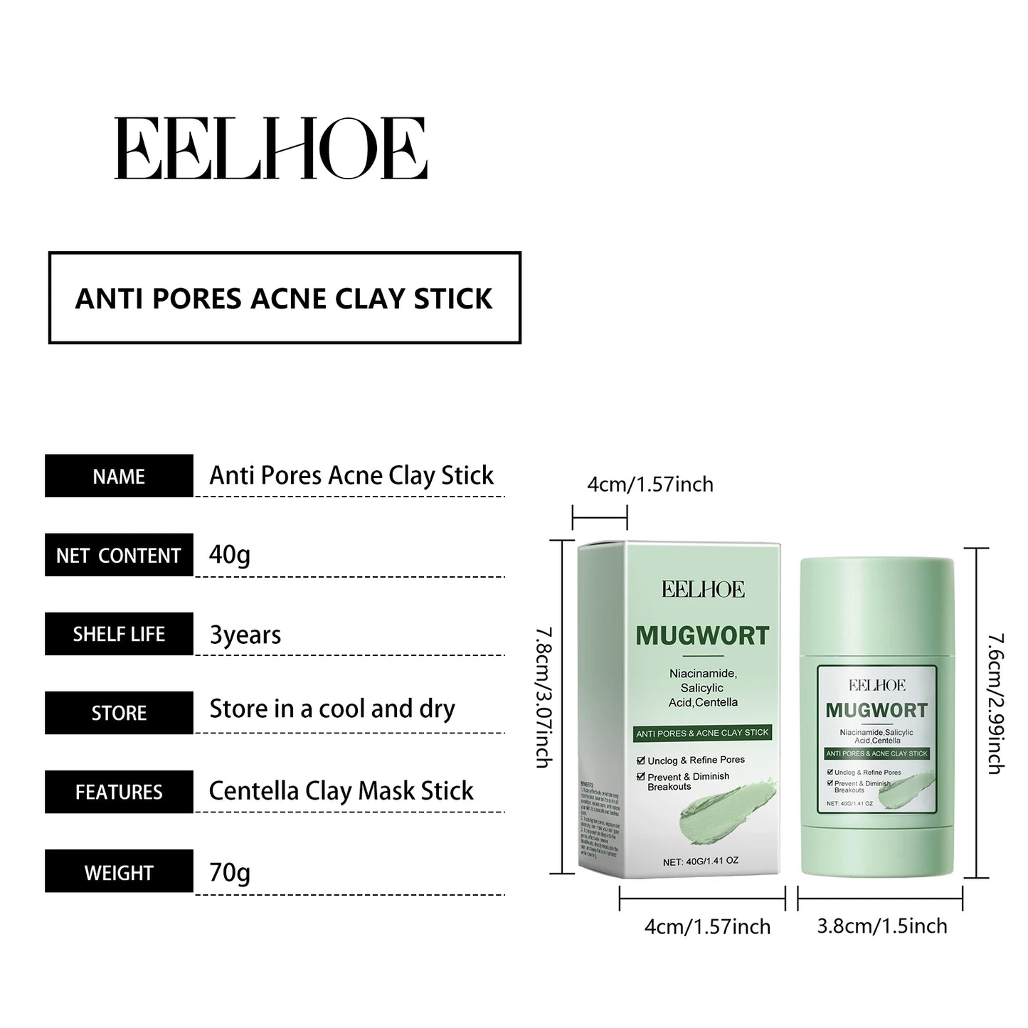 Clay Stick Mask